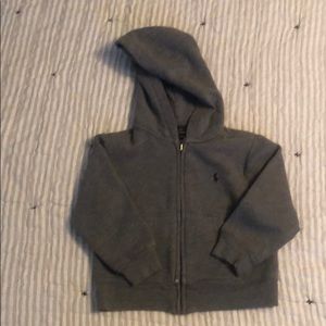 Ralph Lauren Grey Toddler Hoodie